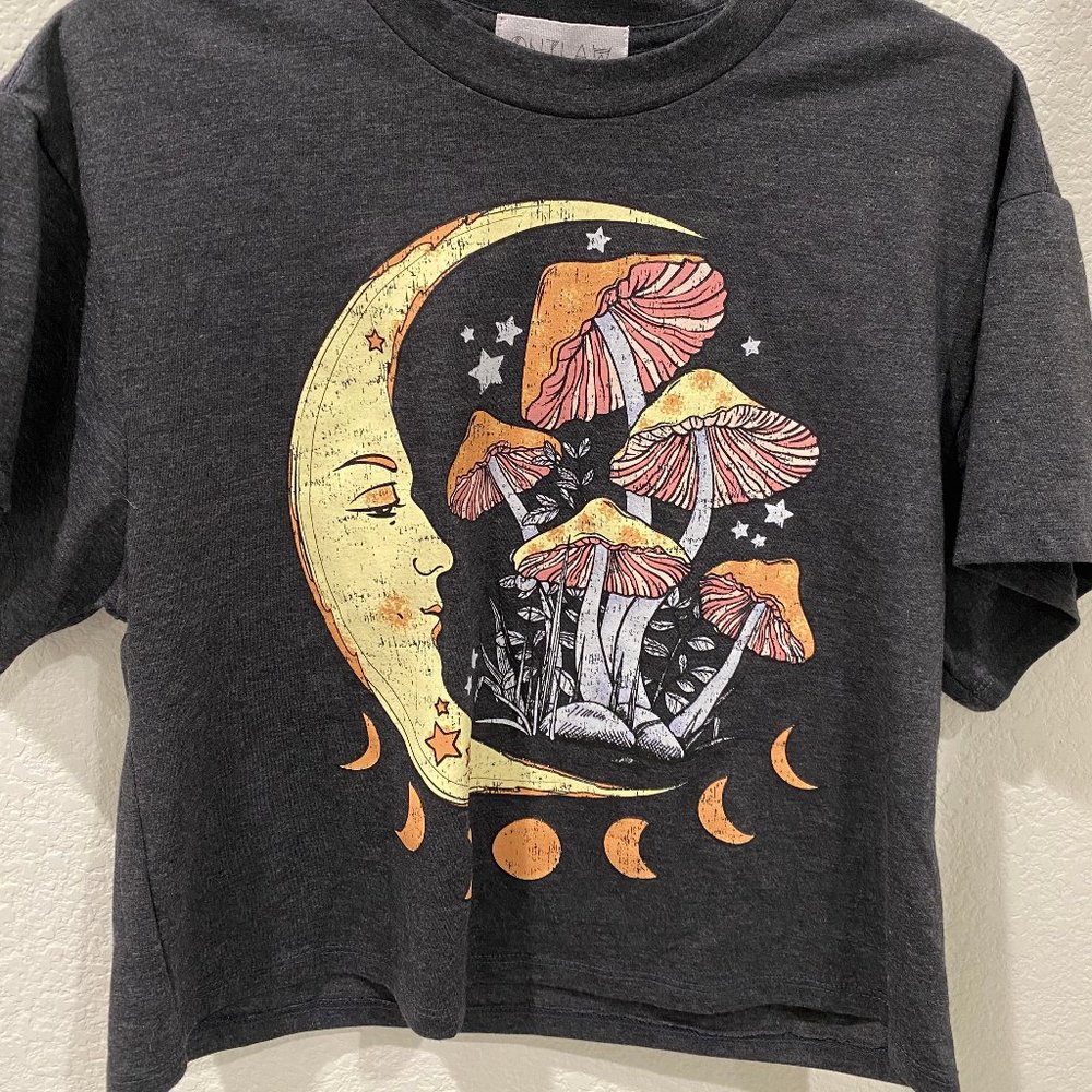 Moon & Mushroom top